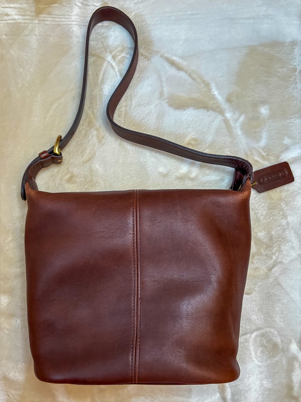 🤎 100% Authentic VINTAGE Coach Mini Soho Bucket Bag #4148 Mahogany, year 1998 🤎